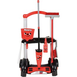 Casdon Henry Cleaning Trolley cleaning trolley red