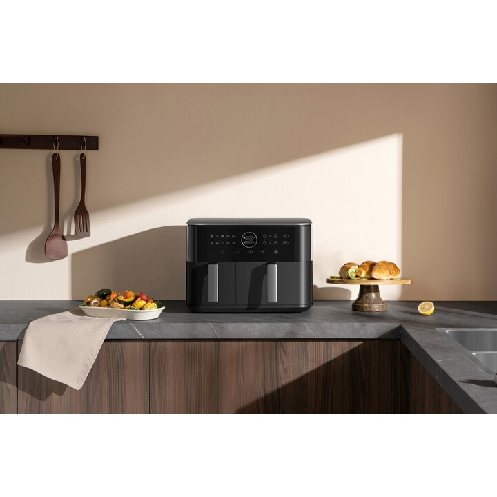 Xiaomi MAF-D1001 Doble 10 L Independiente 2700 W Freidora de aire caliente Negro