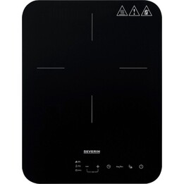 Placa de inducción Severin KP 1032 2000W 1 Zona Negro