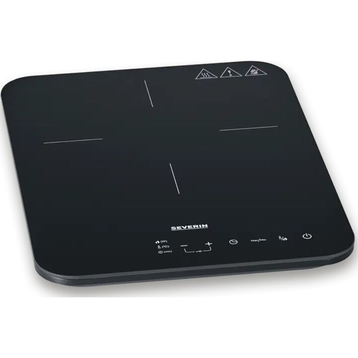 Severin KP 1032 Indução Hob 2000W 1 Zona Black