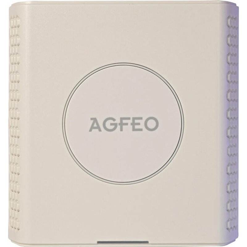 Agfeo Outdoor Gehäuse für die DECT IP-Basis schwarz/weiß - POE Version | 165280