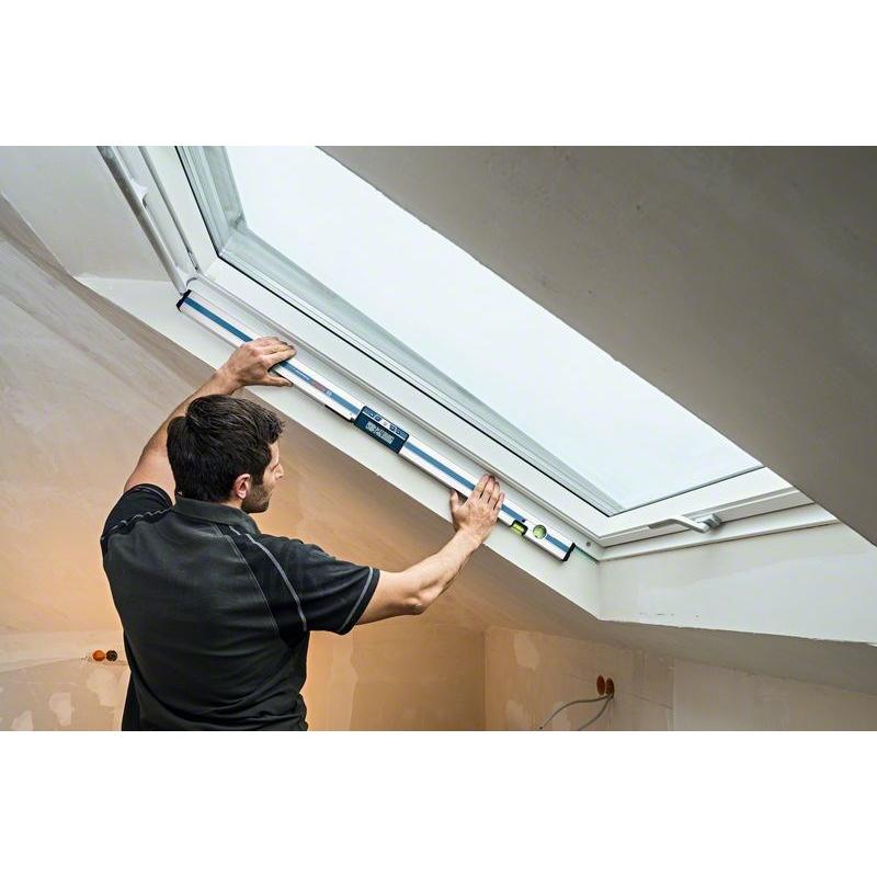 Bosch GIM 120 Professional nivel 1,2 m Negro, Azul, Plata