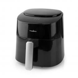 Nedis KAAF160BK freidora Sencillo 4,2 L Independiente 1300 W Freidora de aire caliente Negro