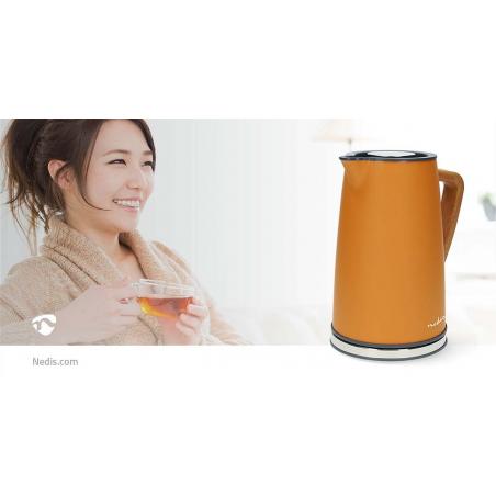Nedis KAWK510EOR tetera eléctrica 1,7 L 2200 W Naranja