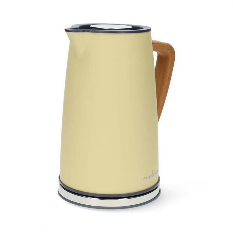 Nedis KAWK510EYW tetera eléctrica 1,7 L 2200 W Amarillo