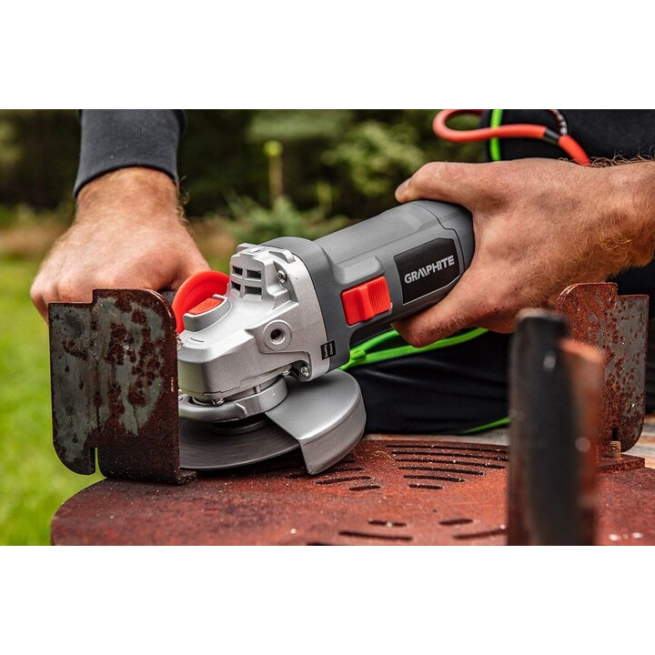 GRAPHITE 59G188 angle grinder 1600W 125 mm black