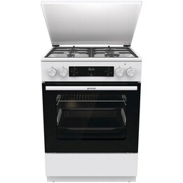Gorenje GKS6C71WF freestanding cooker with Biały Blanco oven