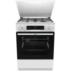 Gorenje GKS6C71WF Cocina independiente con horno Biały