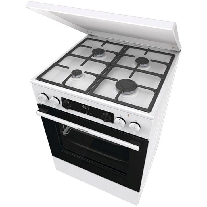 Cucina Gorenje GKS6C71WF a libera installazione con forno Biały Blanco