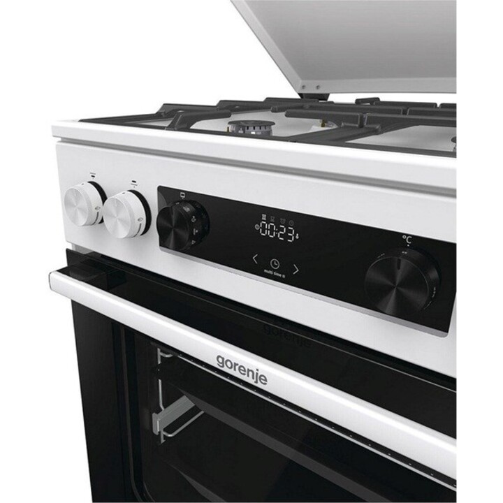 Cucina Gorenje GKS6C71WF a libera installazione con forno Biały Blanco