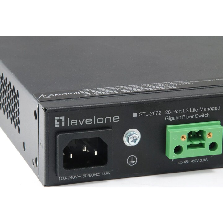 Commutateur 48,3 cm 24x SFP GTL-2872 4xGE 4xSFP+ - Commutateur - Fibre de verre (LWL)