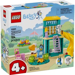 LEGO BLUEY 11201 Le plaisir du terrain de jeu avec Bluey et Chloe