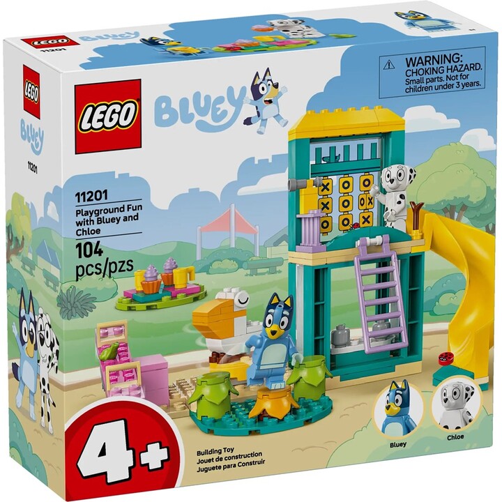 LEGO BLUEY 11201 Spielplatzspaß mit Bluey und Chloe