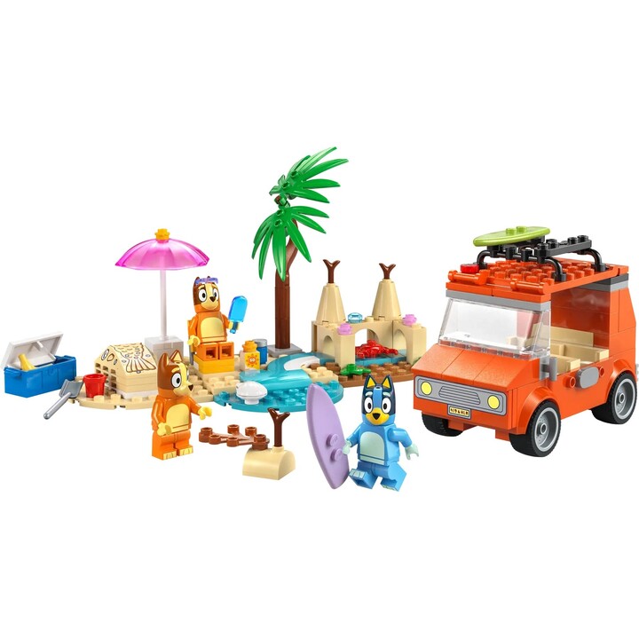 LEGO BLUEY 11202 Bluey's Strand & Familie Autoreise