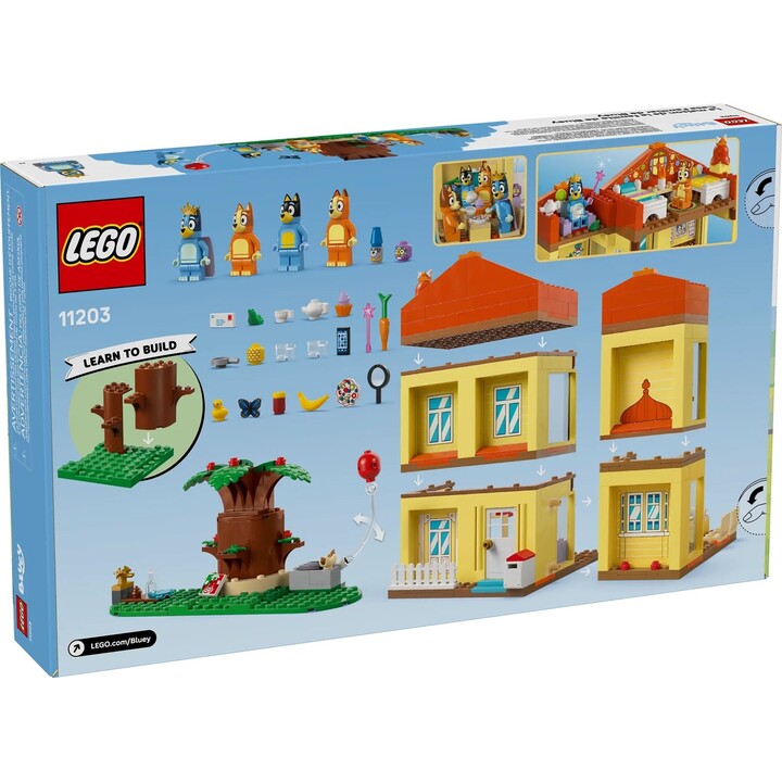 LEGO BLUEY 11203 La casa di famiglia di Bluey