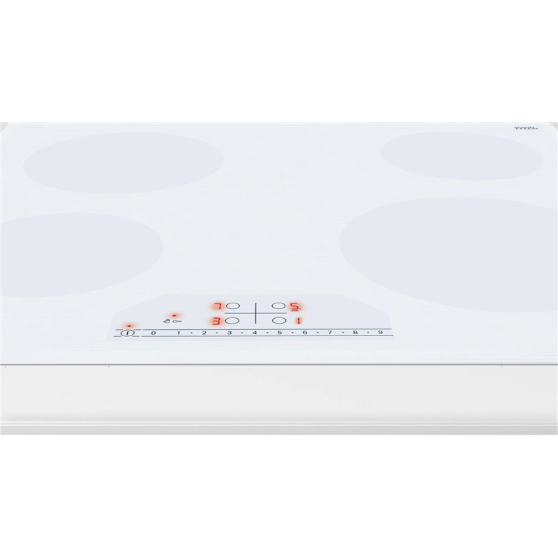 Placa vitrocerámica Bosch PKE612CA2E 4 Zonas Blanco