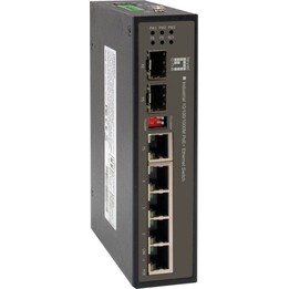 Commutateur 4x FE IES-0610 2xGSFP 126W 4xPoE