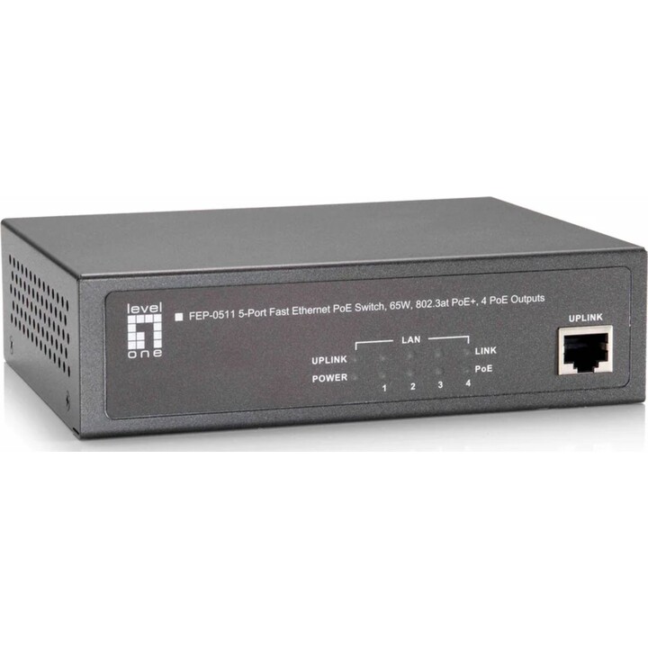 Interruttore 5x FE FEP-0511 65W 4xPoE