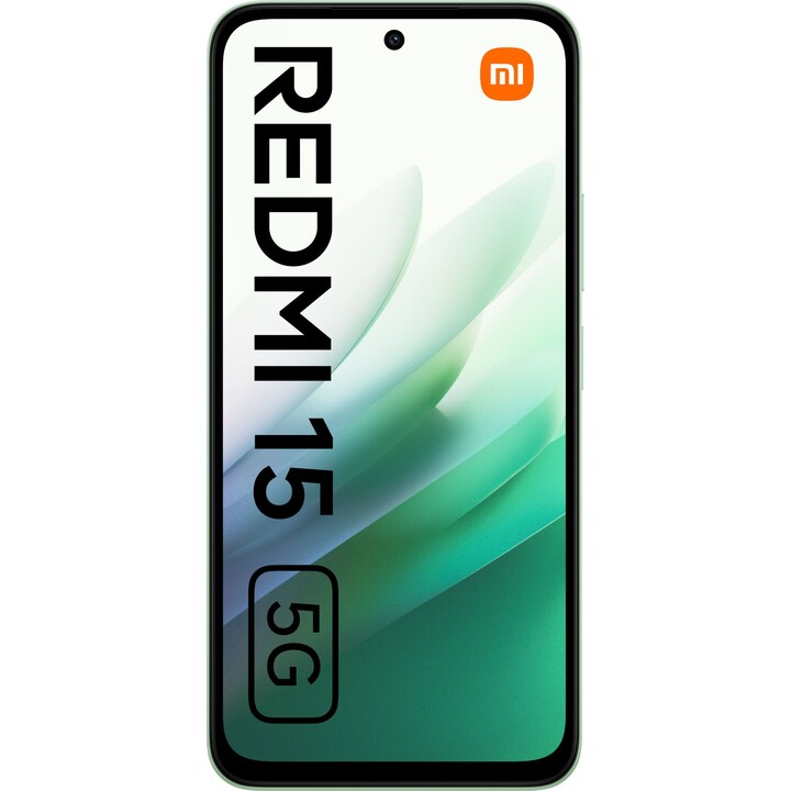 Xiaomi Redmi 15 5G NFC, 4GB RAM 128GB, Dual SIM, 6.90 HD+ 144Hz, 7000 mAh, Green