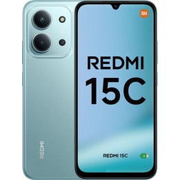 Xiaomi Redmi 15C, 256GB, 8GB RAM, 6.9 HD+, MediaTek Helio G81-Ultra, 6000 mAh, Mint Verde