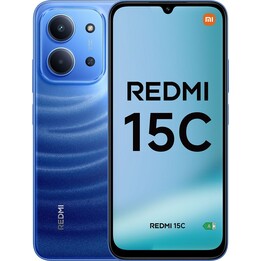 Xiaomi Redmi 15C, 256 GB, 8GB di RAM, 6,9 HD+, MediaTek Helio G81-Ultra, 6000 mah, blu