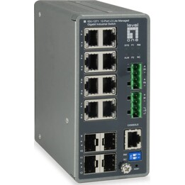 Switch 8x GE IGU-1271 4xGSFP 8xPoE