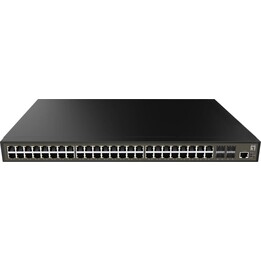 LevelOne GEL-5271 Conmutador Gigabit Gestionado L2 Plus de 52 puertos, 48 x 1GbE RJ45, 2 x 1GbE SFP, 2 x 1/2.5GbE SFP