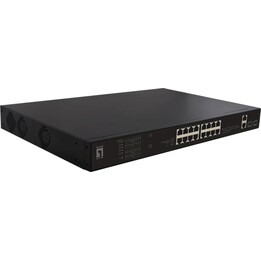 Commutateur 16x FE FGP-2031 2xGE 2xGSFP 19" 270W 16xPoE+