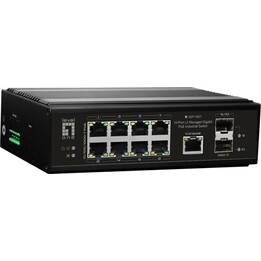 Switch 8x GE IGP-1061 2xGSFP 240W 8xPoE+