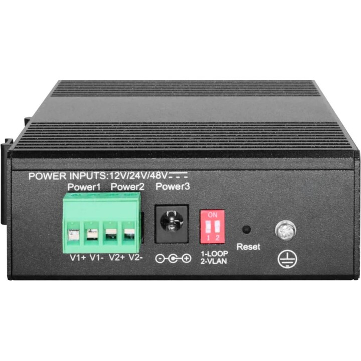 Switch 6x GE IGS-2106 2xSFP. 4xRJ45 schwarz