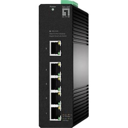 Interruptor 5x GE IGS-2105 1000 BASE-T RJ45 preto