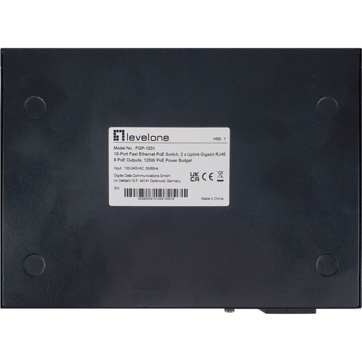 Switch 8x FE FGP-1031 2xGE 120W 8xPoE+