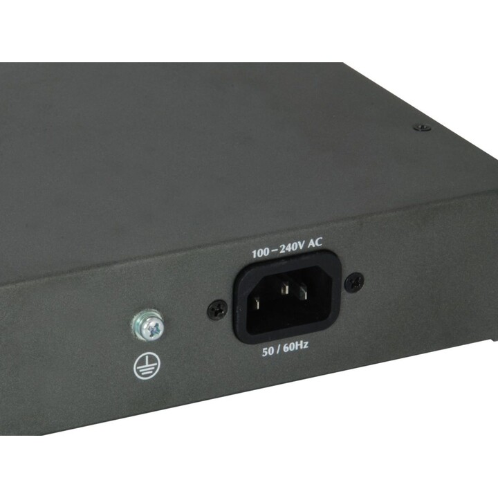 Commutateur 24x GE GEP-2652 2xGSFP 19" 370W 24xPoE+