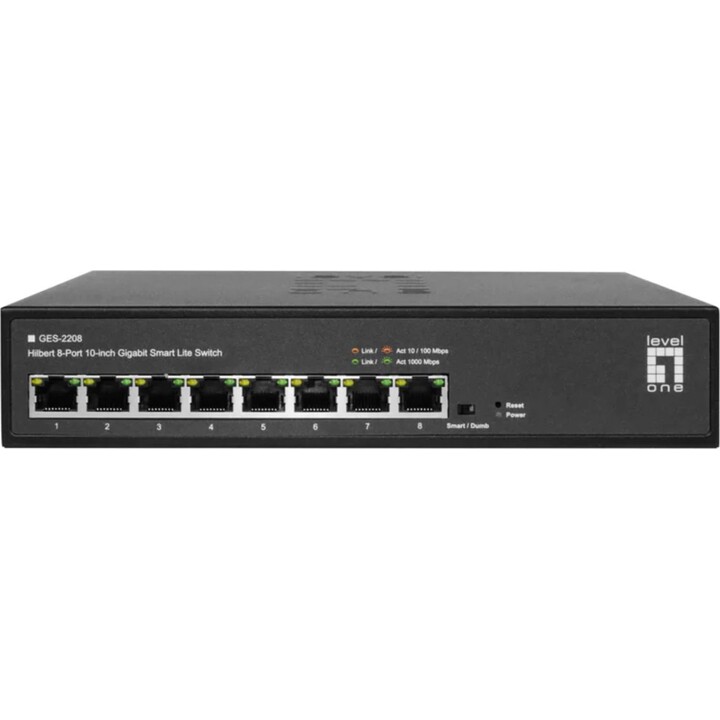 Interruptor 8x GE GES-2208 Hilbert 10