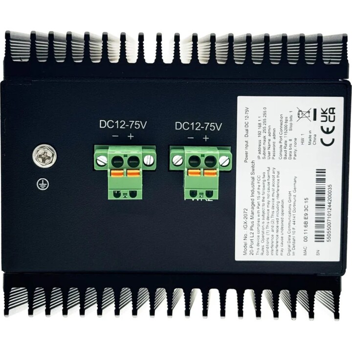 Switch 20x GE IGX-2072 8x 1GbE.8x 2.5GbE SFP+ sw