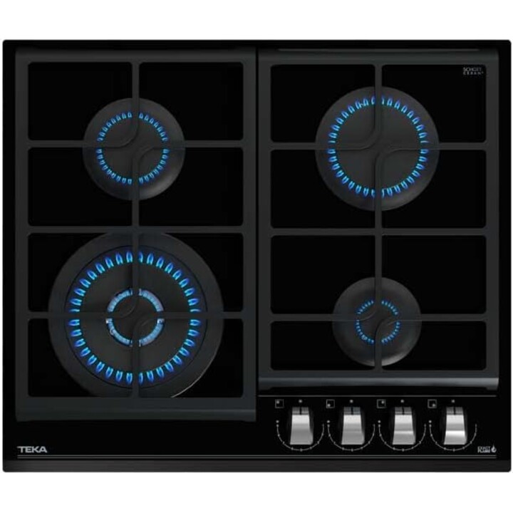 Teka Gas Hob GZC 64320 XB 60 cm 4 Zones Black