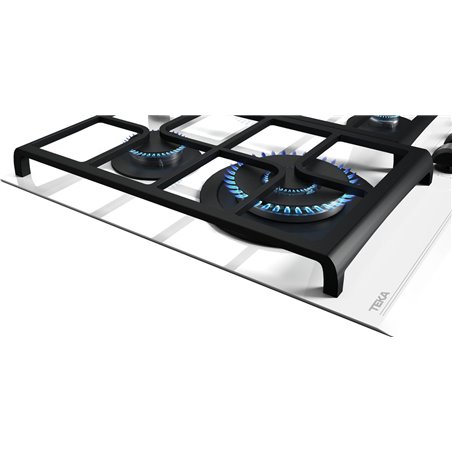 Placa de Gas Teka GZC 64320 XBC WH 60 cm 4 Zonas Blanco