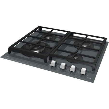 Placa de Gas Teka  GZC 64320 XBC ST 70 cm 4 Zonas Gris Piedra