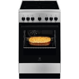 Cozinha independente com electrolux lkr540266x forno 4 zonas prateadas preto