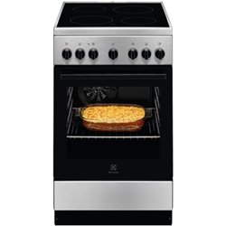 Cocina Independiente con Horno Electrolux LKR540266X 4 Zonas Plata Negro