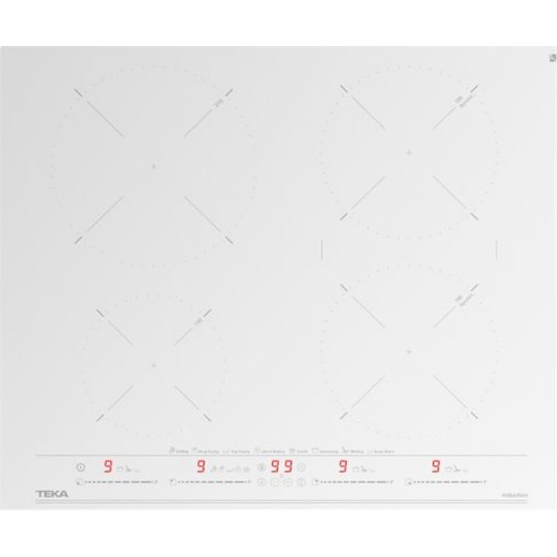 Teka IZC 64630 MST Branco Integrado 60 cm Com placa de indução 4 zona(s)