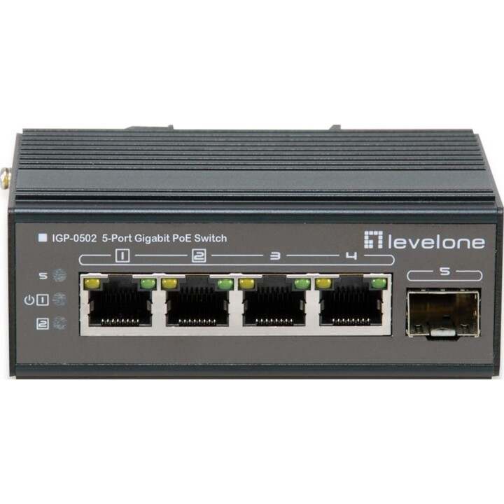 Switch 4x GE IGP-0502 Industrie xGSFP 120W 4xPoE+