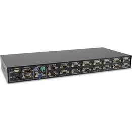 KVM-3216 Chaveador KVM VGA PS/2 USB de 16 portas