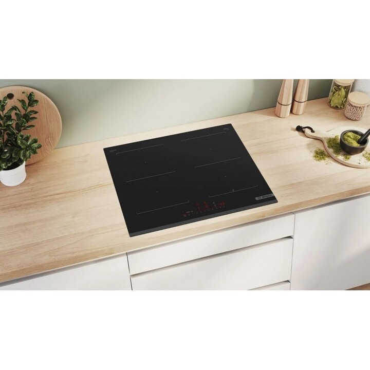 Bosch PVQ631HC1E 60 cm Induktionskochfeld 4 Zonen Schwarz