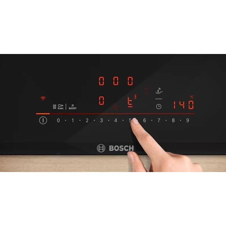 Bosch PVQ631HC1E 60 cm Induktionskochfeld 4 Zonen Schwarz
