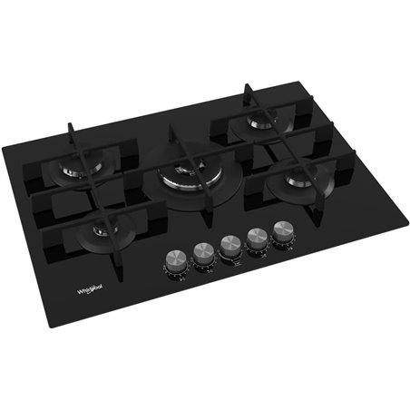Whirlpool Gasherd AKWL 728/NB 81 cm 5 Zonen Schwarz