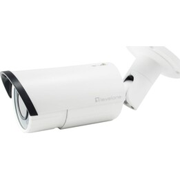 Telecamera IP Level One, senza Wi-Fi, WDR da 2 megapixel, PoE, zoom ottico 4x, antivandalismo, per esterni, FCS-5060