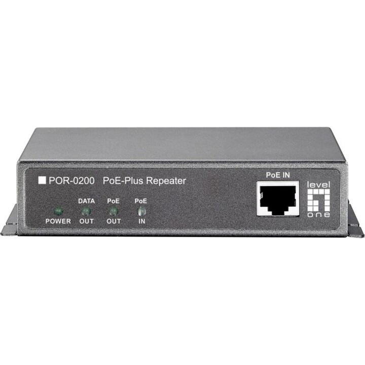 1x Repetidor FE PoE POR-0200 PoE