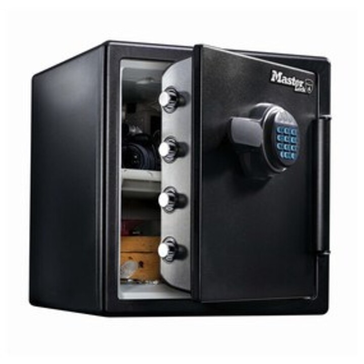 Cassaforte in acciaio nero MASTER LOCK LFW123FTC