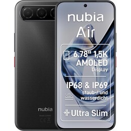 ZTE Nubia Air 5G, 8GB/256GB, 6.78-inch Amoled Screen FHD+, 20MP/50MP, Black